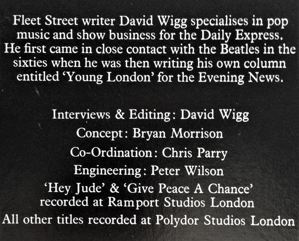 The Beatles, David Wigg – The Beatles Tapes From The David Wigg Interviews (2xLP) LP vinyl record, image 6 of 10