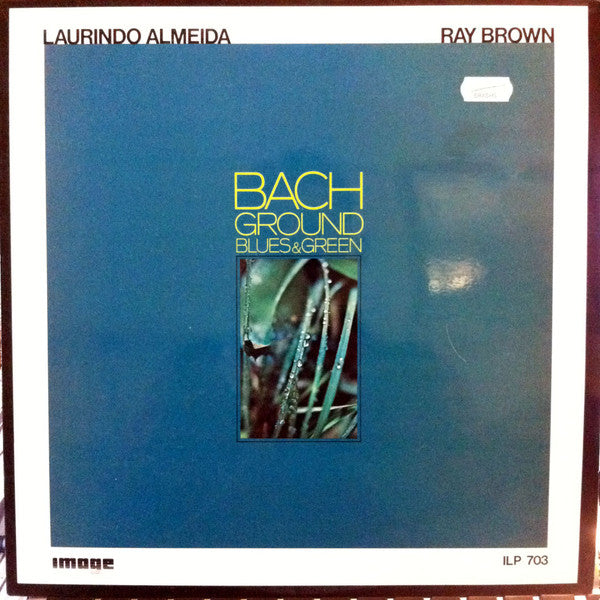 Laurindo Almeida, Ray Brown – Bach Ground Blues & Green LP vinyl record, image 1 of 4