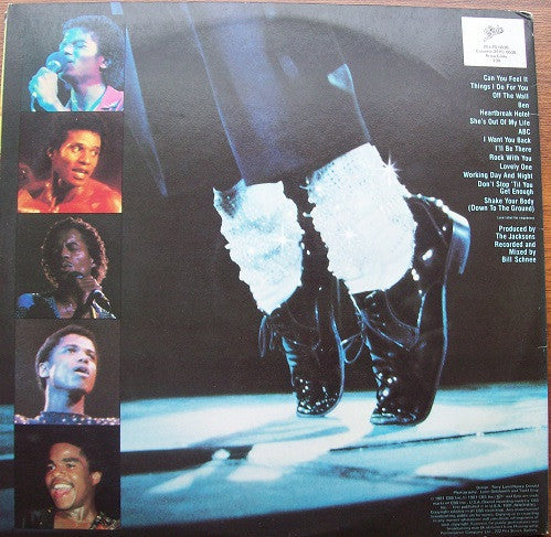 The Jacksons – Live (2xLP) LP vinyl record, image 2 of 8