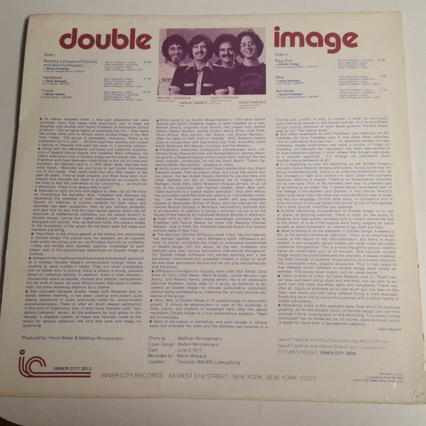 Double Image – Double Image LP vinyl record, image 2 of 4