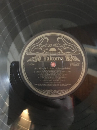 Leo Kottke – 6- And 12-String Guitar LP vinyl record, image 7 of 7