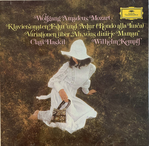 Wolfgang Amadeus Mozart, Clara Haskil, Wilhelm Kempff – Klaviersonaten F-Dur Und A-Dur (Rondo Alla Turca) / Variationen Ûber "Ah, Vous Dirai-je Maman" LP vinyl record, image 1 of 4