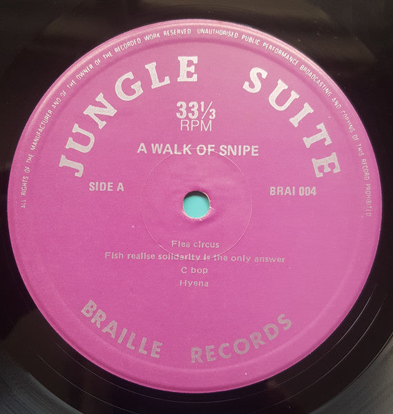 Jungle Suite – A Walk Of Snipe LP vinyl record, image 3 of 4