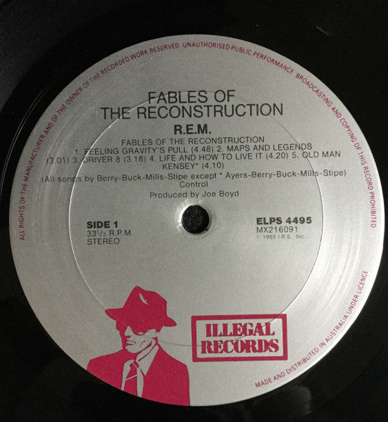 R.E.M. – Fables Of The Reconstruction LP vinyl record, image 3 of 6