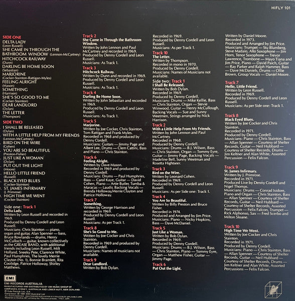 Joe Cocker – Joe Cocker's Greatest Hits LP vinyl record, image 2 of 4