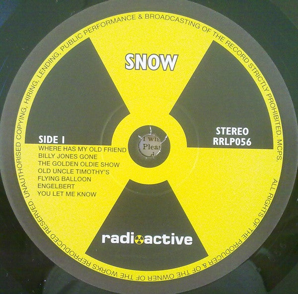 Snow – Snow LP vinyl record, image 3 of 4