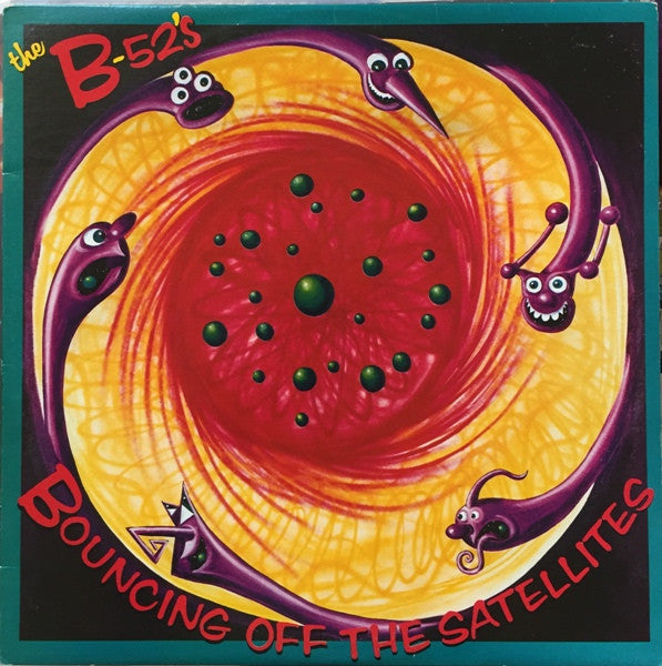The B-52's – Bouncing Off The Satellites LP vinyl record, image 1 of 6