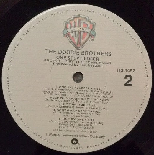 The Doobie Brothers – One Step Closer LP vinyl record, image 4 of 6