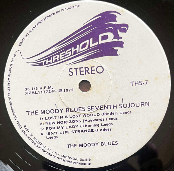 The Moody Blues – Seventh Sojourn LP vinyl record, image 7 of 8