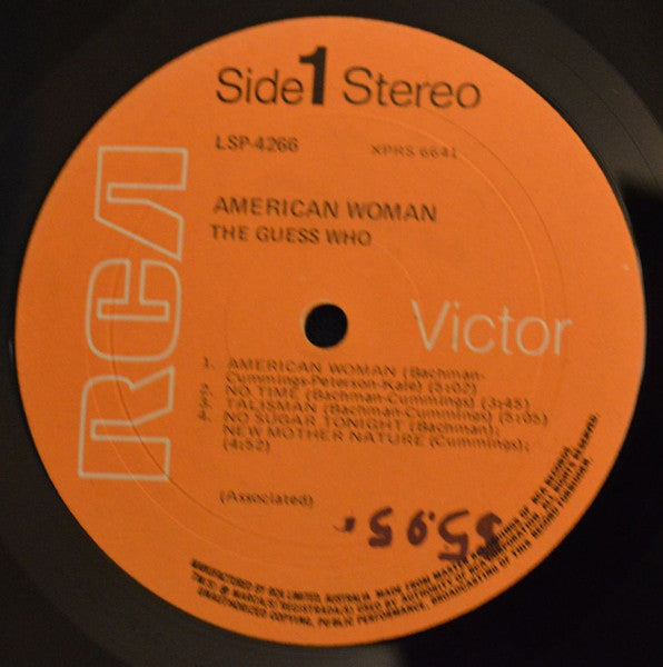 The Guess Who – American Woman LP vinyl record, image 3 of 4