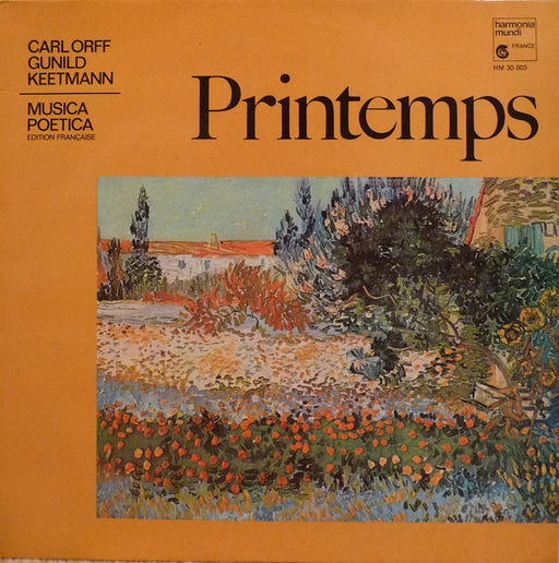 Carl Orff, Gunild Keetman – Printemps LP vinyl record, image 1 of 10