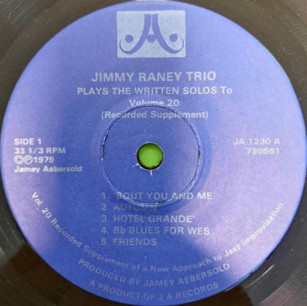 Jimmy Raney – For You To Play . . . Ten Favorite Jazz Standards LP vinyl record, image 2 of 3