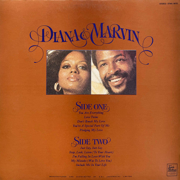 Diana Ross, Marvin Gaye – Diana & Marvin LP vinyl record, image 3 of 5
