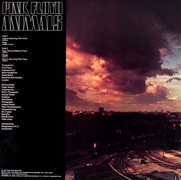 Pink Floyd, Pink Floyd – Animals = アニマルズ LP vinyl record, image 3 of 10