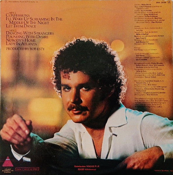 D.C. LaRue – Confessions LP vinyl record, image 2 of 4