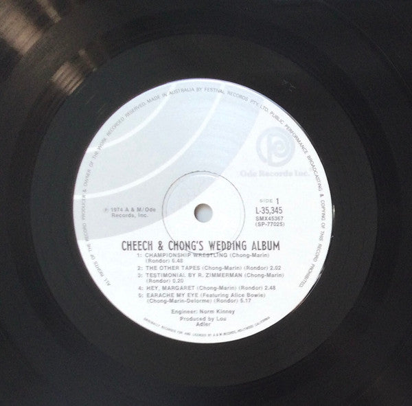 Cheech & Chong – Cheech & Chong's Wedding Album LP vinyl record, image 5 of 7