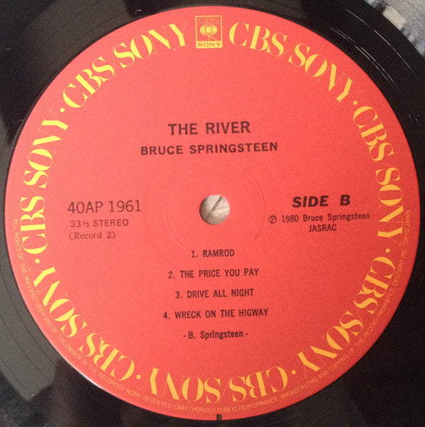 Bruce Springsteen – The River (2xLP) LP vinyl record, image 6 of 10