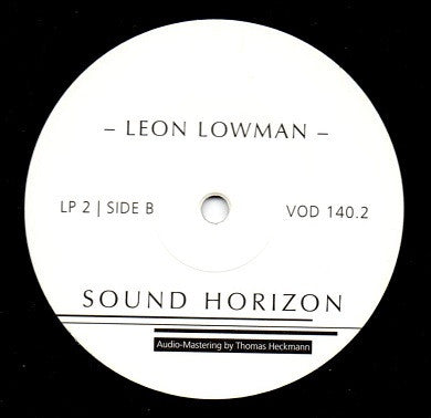 Leon Lowman – Recordings 80-82 (2xLP) LP vinyl record, image 5 of 5