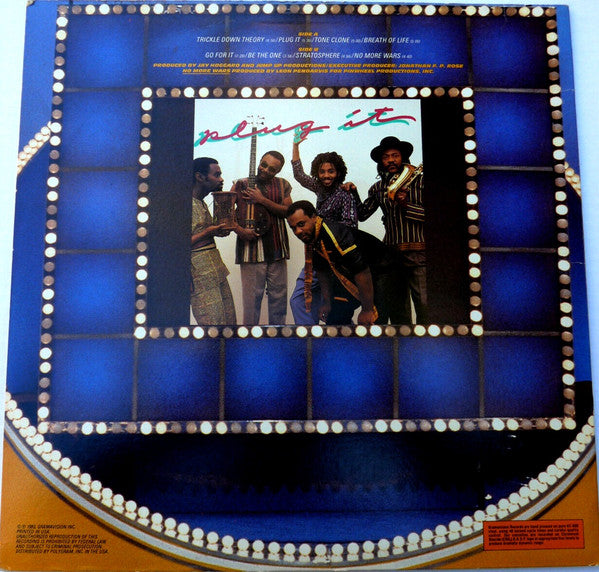 Oliver Lake, Jump Up – Plug It LP vinyl record, image 2 of 5