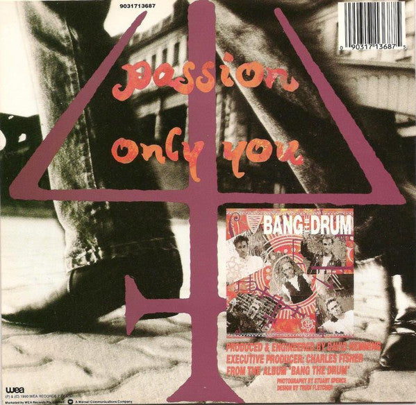 Bang The Drum – Passion 7" vinyl record, image 2 of 4