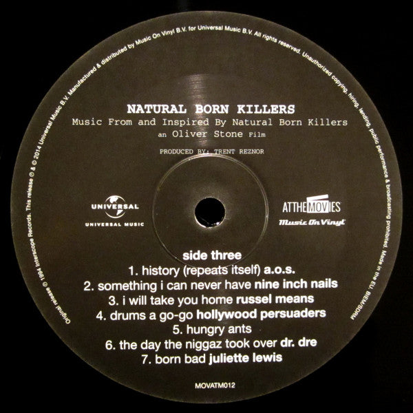 Various – Natural Born Killers - Music From And Inspired By Natural Born Killers - An Oliver Stone Film (2xLP) LP vinyl record, image 7 of 10