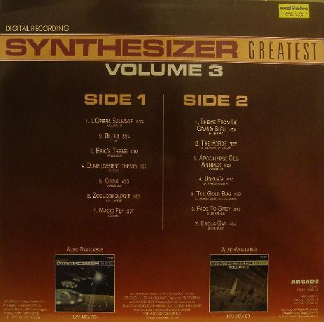 Ed Starink – Synthesizer Greatest Volume 3 LP vinyl record, image 2 of 5