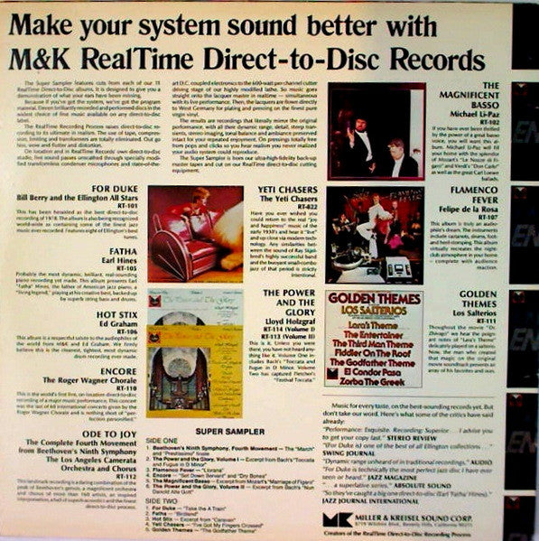 Various – Super Sampler LP vinyl record, image 2 of 4