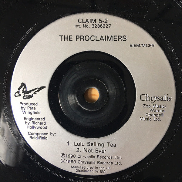 The Proclaimers – King Of The Road EP 7" vinyl record, image 4 of 4