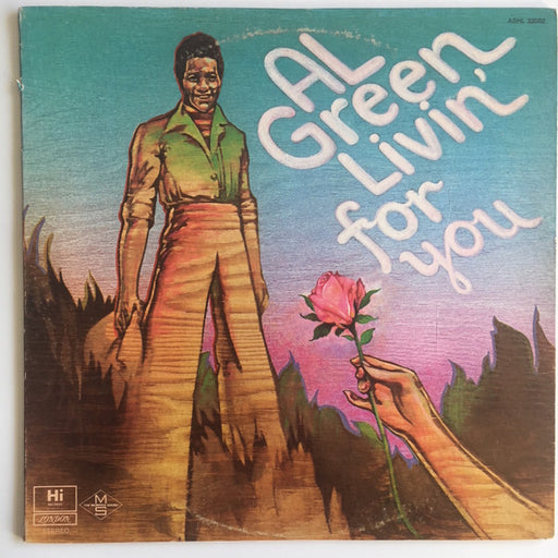 Al Green – Livin' For You LP vinyl record, image 1 of 4