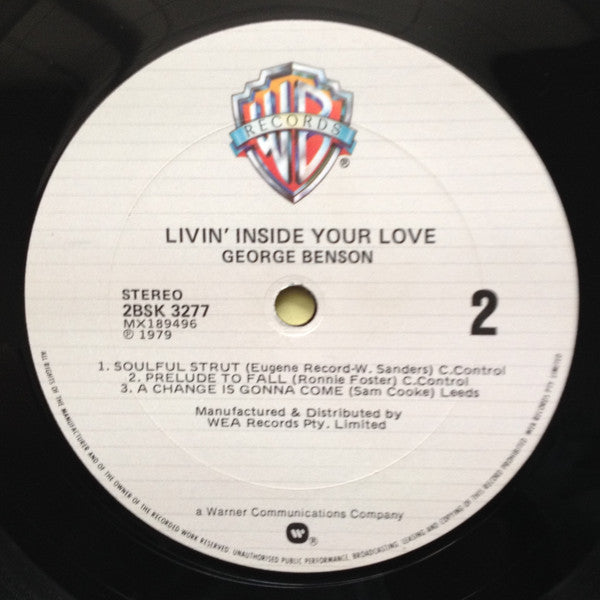 George Benson – Livin' Inside Your Love (2xLP) LP vinyl record, image 6 of 8