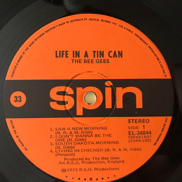 Bee Gees – Life In A Tin Can LP vinyl record, image 4 of 4