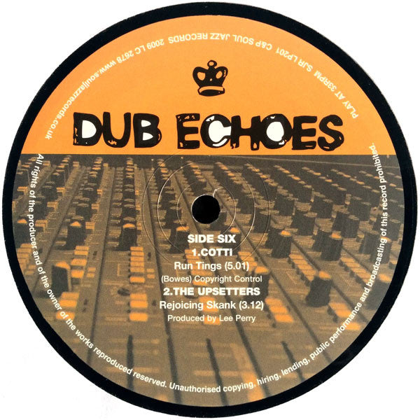 Various – Dub Echoes (3xLP) LP vinyl record, image 8 of 8