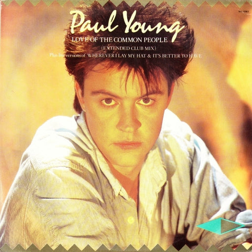 Paul Young – Love Of The Common People (Extended Club Mix) 12" vinyl record, image 1 of 4