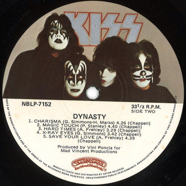 Kiss – Dynasty LP vinyl record, image 4 of 6