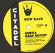 New Race – Crying Sun / Gotta Keep Movin' 7" vinyl record, image 4 of 4
