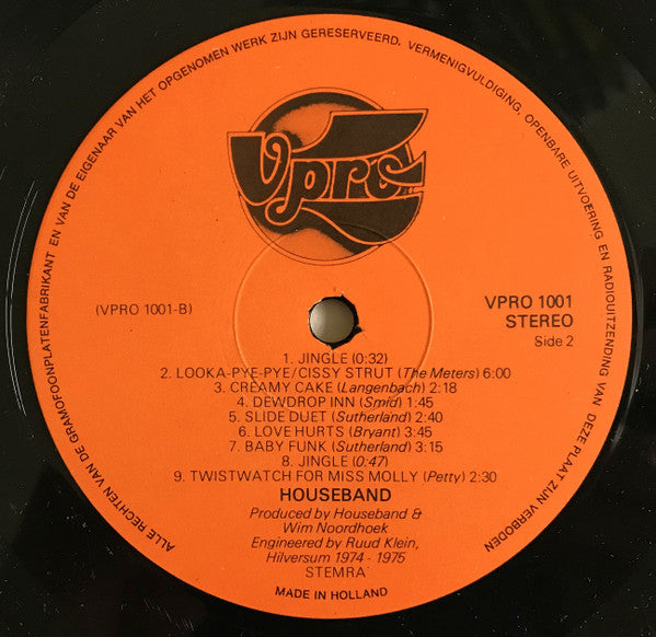 Houseband – Houseband LP vinyl record, image 4 of 5