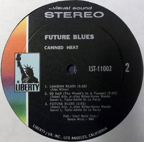 Canned Heat – Future Blues LP vinyl record, image 7 of 9