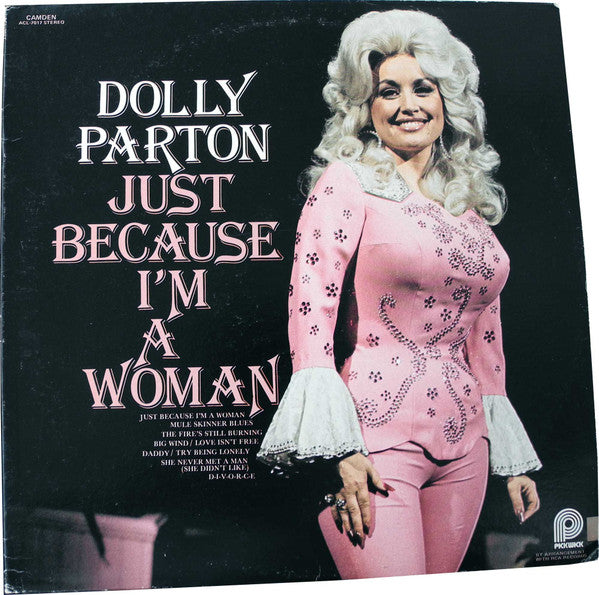 Dolly Parton – Just Because I'm A Woman LP vinyl record, image 1 of 4