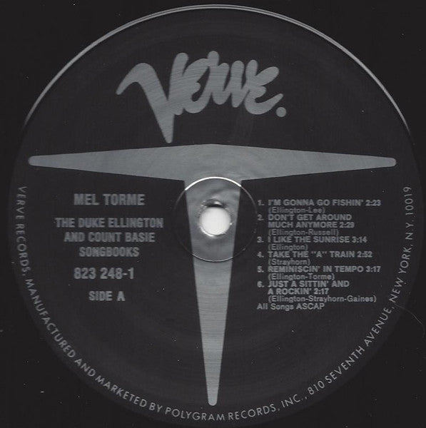 Mel Tormé – The Duke Ellington & Count Basie Songbooks LP vinyl record, image 3 of 4