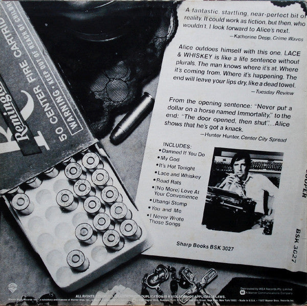 Alice Cooper – Lace And Whiskey LP vinyl record, image 2 of 6
