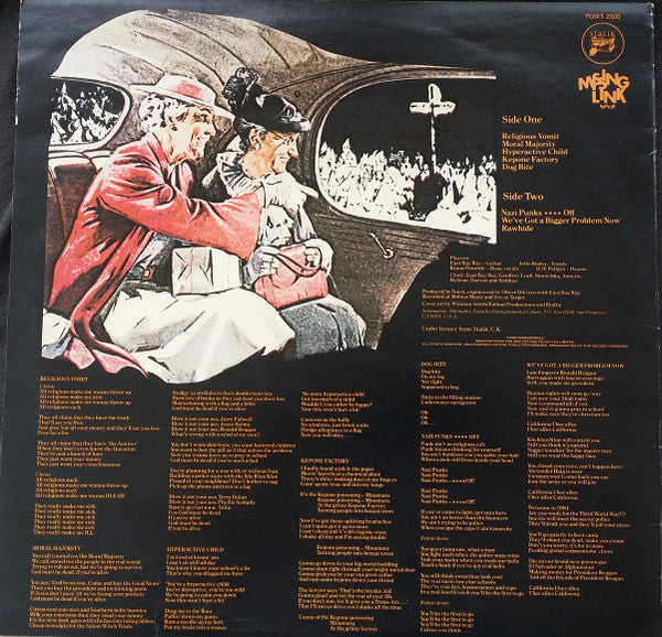 Dead Kennedys – In God We Trust, Inc. 12" vinyl record, image 2 of 4