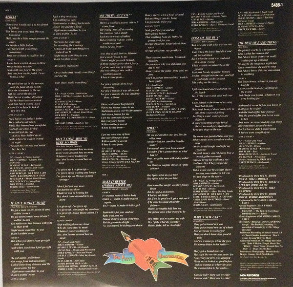 Tom Petty And The Heartbreakers – Southern Accents LP vinyl record, image 5 of 6