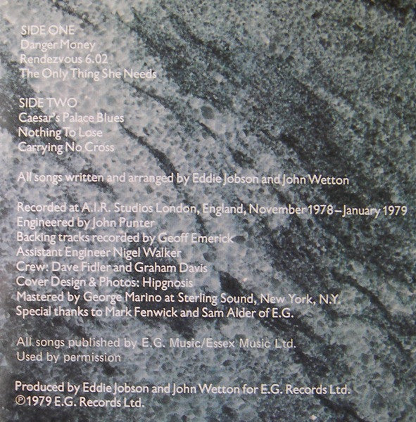 UK – Danger Money LP vinyl record, image 6 of 8