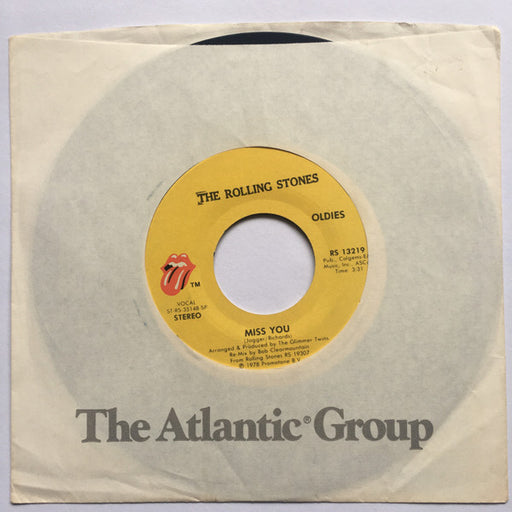 The Rolling Stones – Miss You 7" vinyl record, image 1 of 4