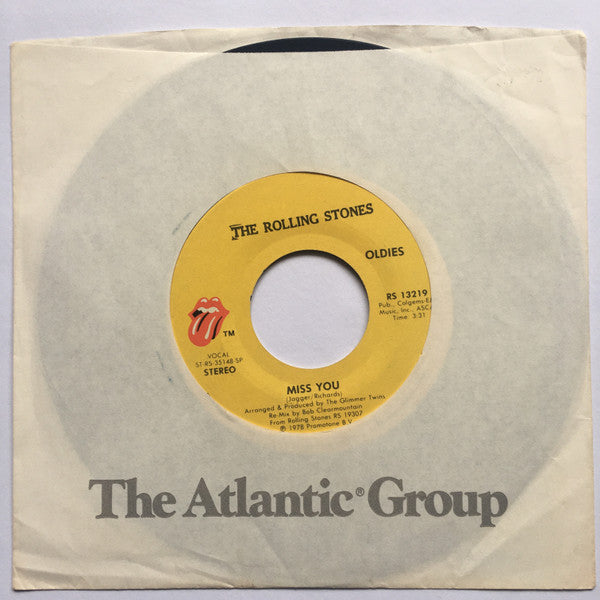 The Rolling Stones – Miss You 7" vinyl record, image 1 of 4