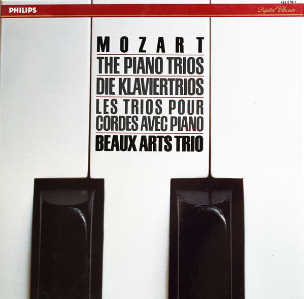 Wolfgang Amadeus Mozart, Beaux Arts Trio – The Piano Trios (3xLP) LP vinyl record, image 1 of 4