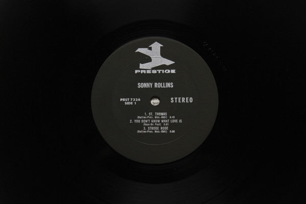 Sonny Rollins – Saxophone Colossus LP vinyl record, image 3 of 4