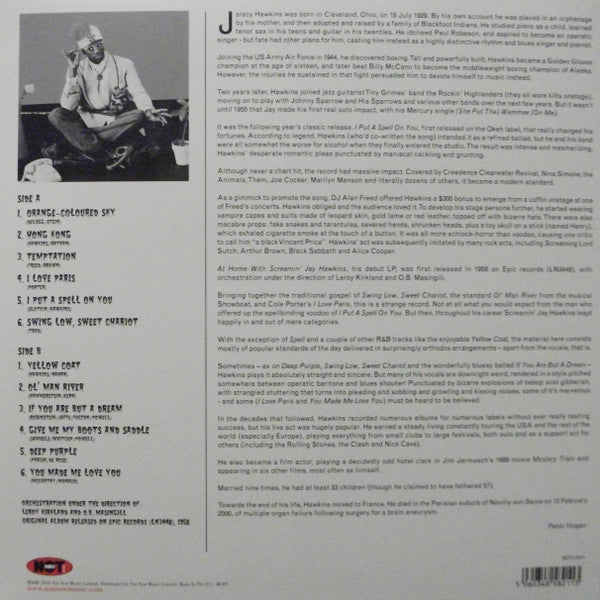 Screamin' Jay Hawkins – At Home With Screamin' Jay Hawkins LP vinyl record, image 2 of 4