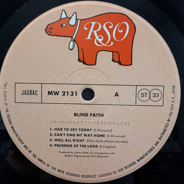 Blind Faith – Blind Faith LP vinyl record, image 3 of 6