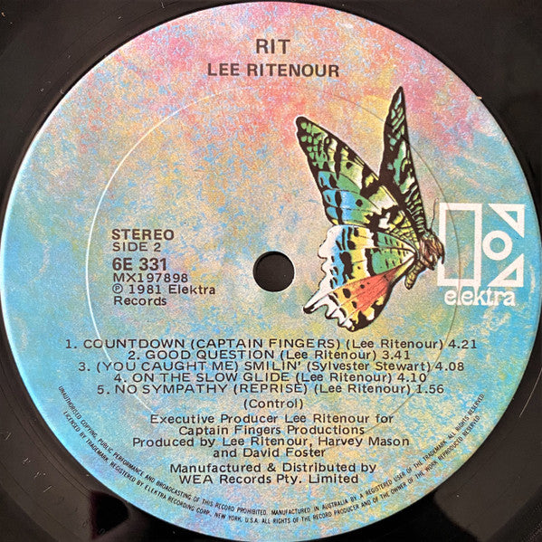 Lee Ritenour – Rit LP vinyl record, image 6 of 6